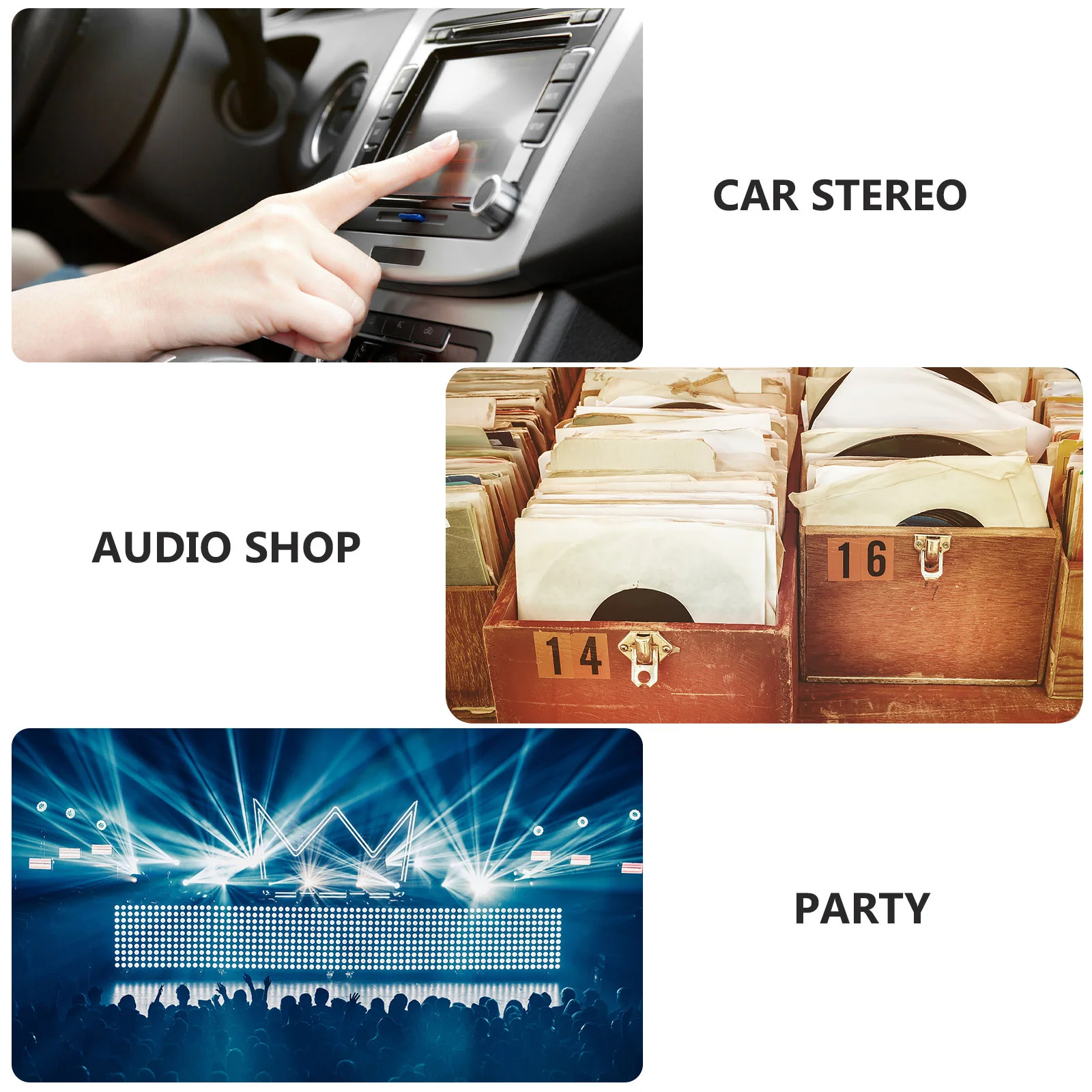 

15pcs CD Case DVD Clam Shell Storage Box Transparent Plastic Holder Stackable Portable Jewerly Rack Shock Absorption Easy