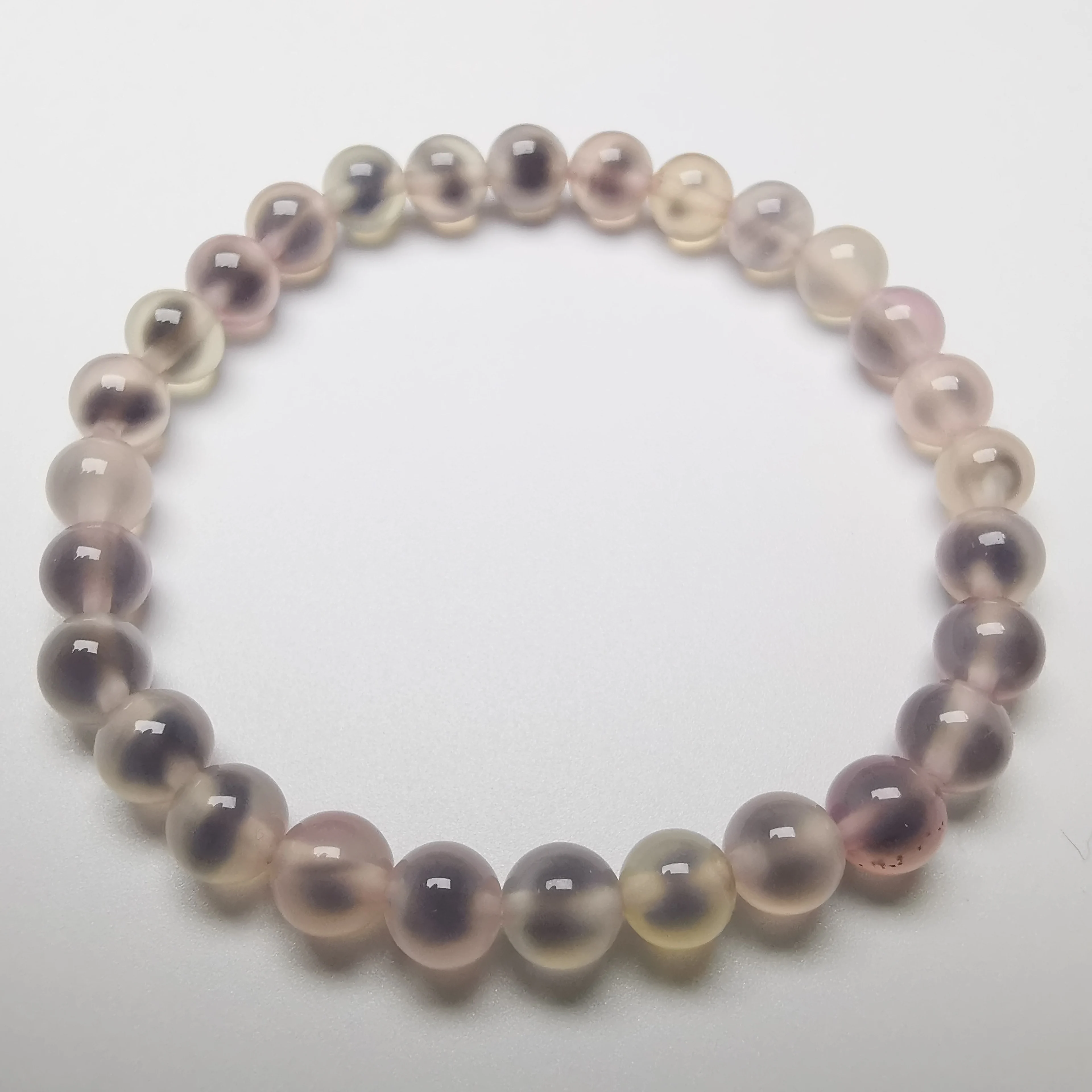 Powdered sugar agate Energy Bracelet