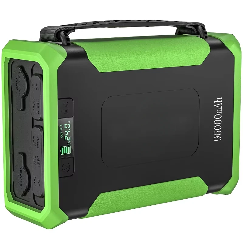 

YYHC-12v Wireless Power Pack Solar Lithium Portable Power Station for Outdoor Camping Wireless Charger 100000mah Power B