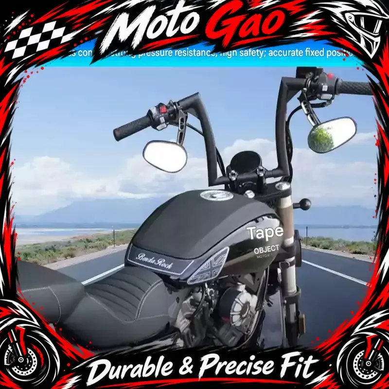 【Precise Fit】For BENDA Chinchilla 300 Modified Handlebars (Flat Angle Handlebars), Specialized Handlebars, Modified Handlebars