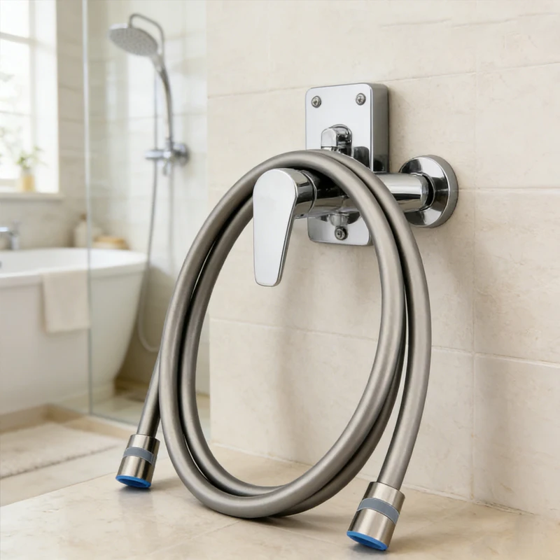 

Высококачественная гибкая бытовая труба для водонагревателя и душа, взрывозащищенная, незапутывающаяся, с насадкой для душа, инструменты и аксессуары