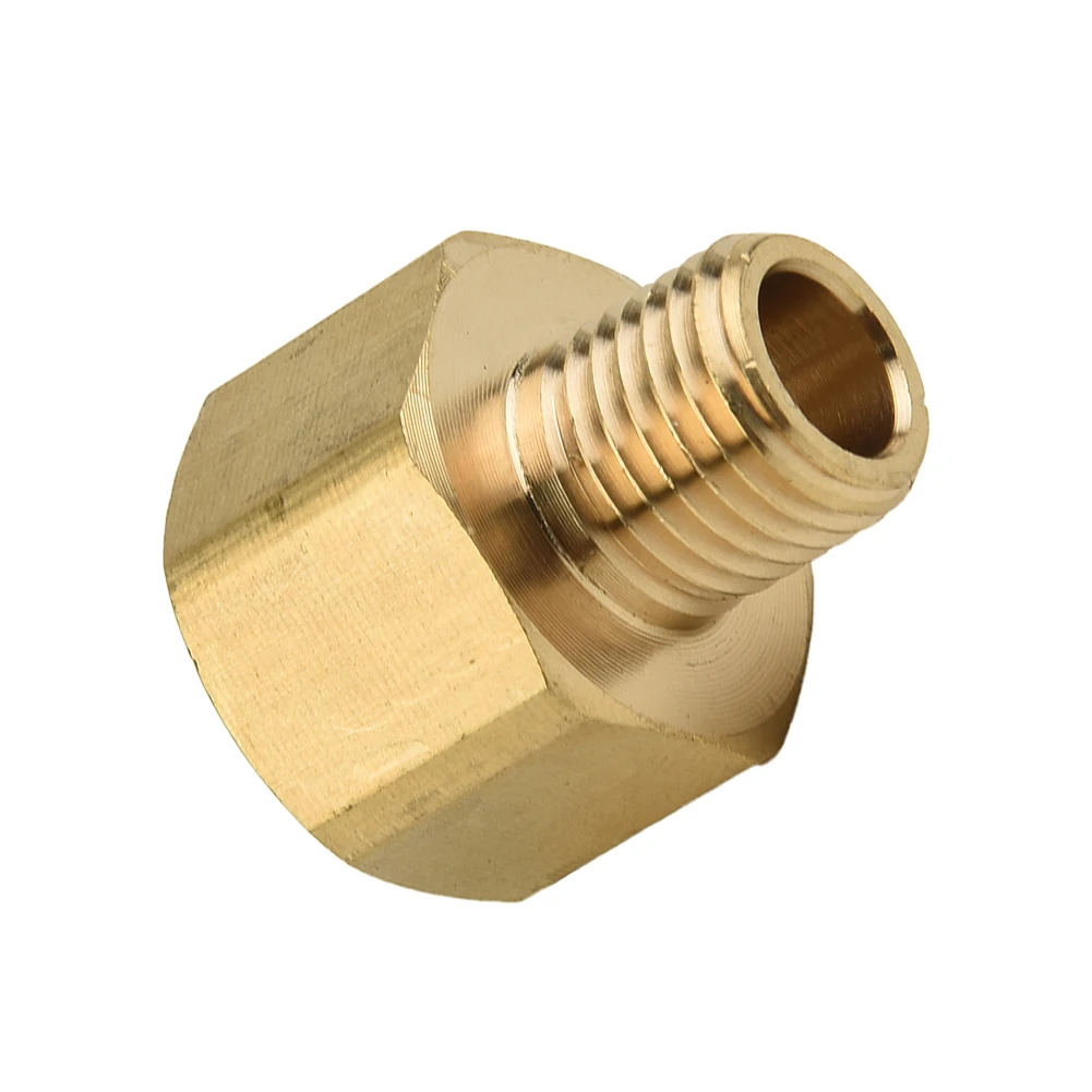 Joint Adapter Hose Leak proof Pressure Rotatable Washer 1.18inch 3cm Brass Connector Female to male For Golden