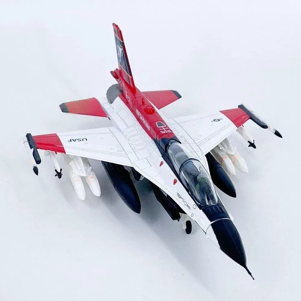 Diecast 1:72 Scale Alloy American F16 X-62A Artificial Intelligence Fighter Airplane Model Classic Collection Ornament Gift