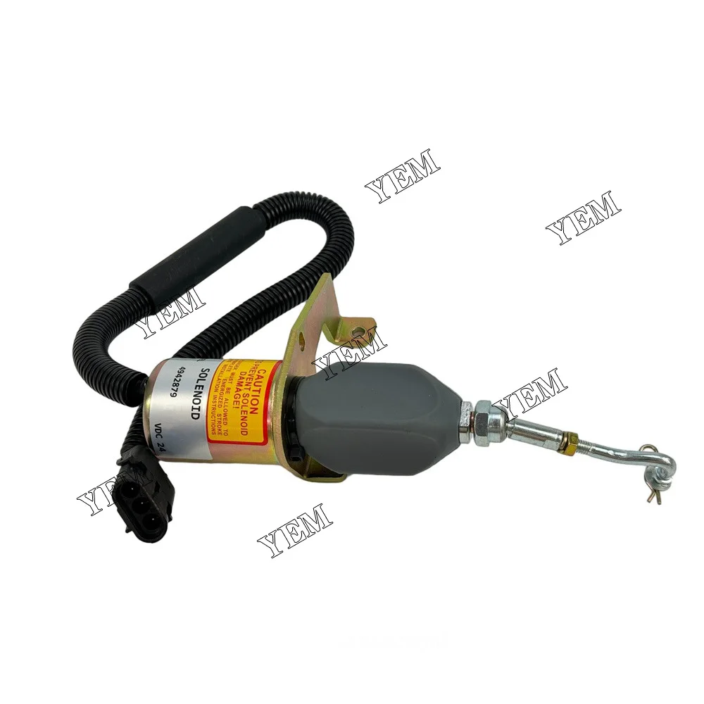 

4BT Solenoid Valve 24V 4942879 For Cummins For Cummins Fuel Shut Off Solenoid