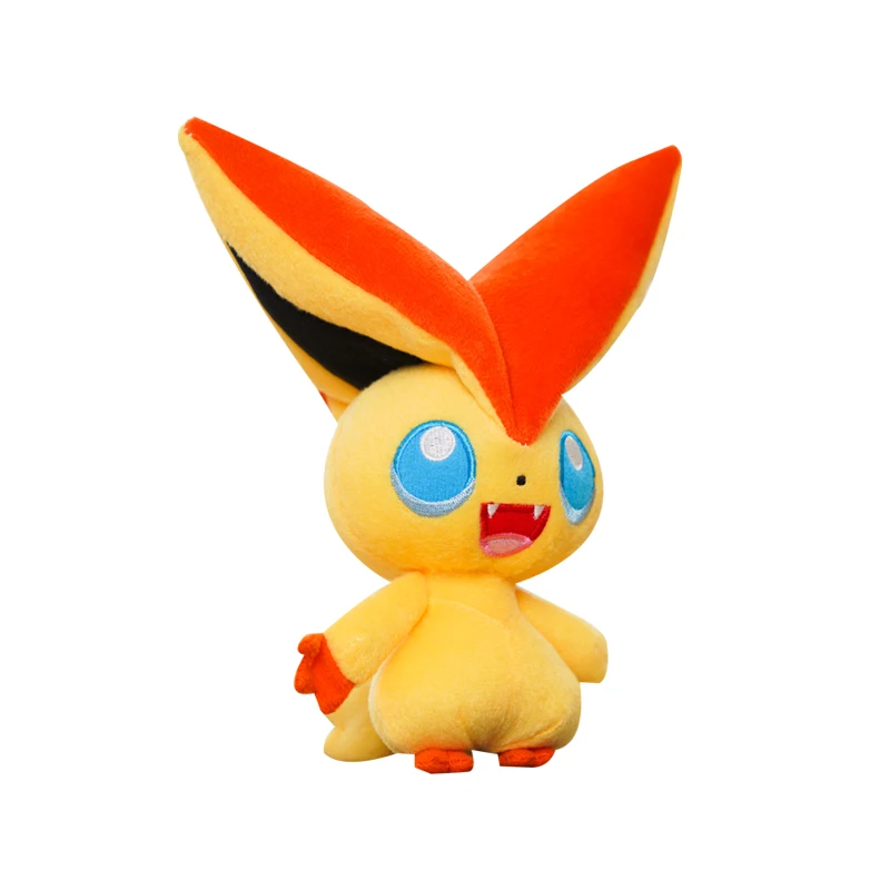 Kawaii Pokemon Pikachu mewah indah tidur pichu boneka Peluche Snivy mainan lucu hobi hadiah Natal untuk anak-anak