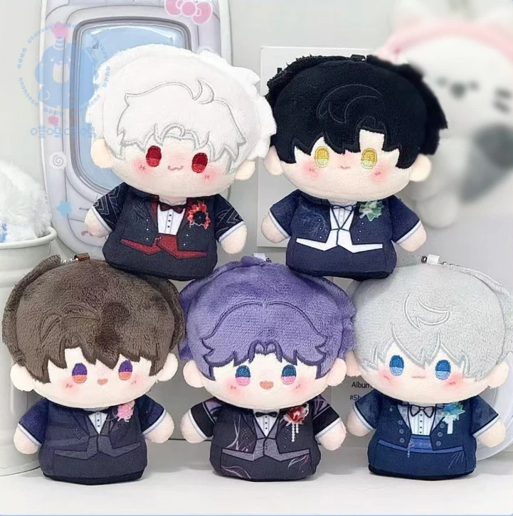 10cm anime amor e espaço profundo zimne sylus rafayel xavier caleb boneca de pelúcia cosplay pingente chaveiro fantoche meninas presentes de natal