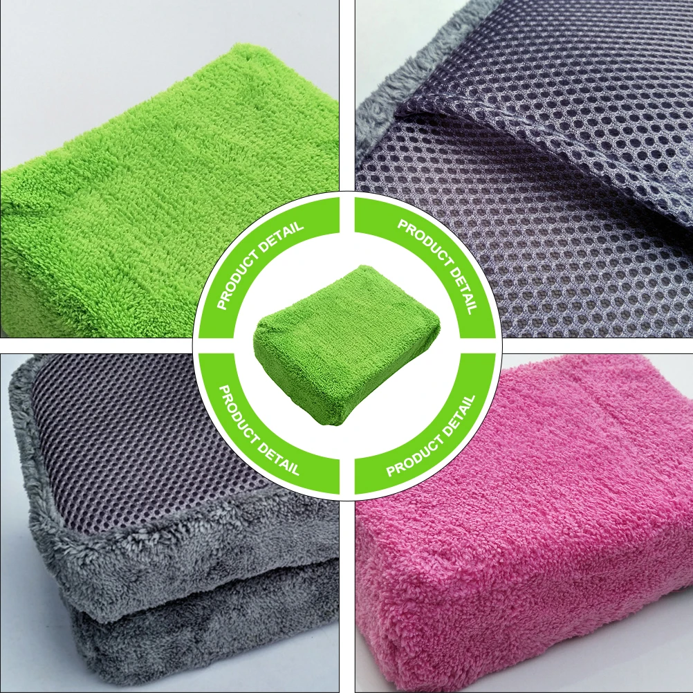 

Premium Car Cleaning Sponge Durable Wash Sponge Block Super Absorbent Scratch-Free Car Glass Cleaning Tool Auto Drying Bath