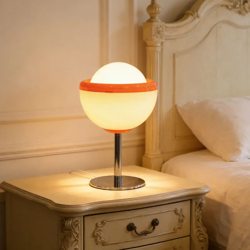 Bedside Lamps Home Decoration Desk Lamps Living Room Desktop Decorative Light Tulip Shaped Lamp Night Stand Atmosphere Lights