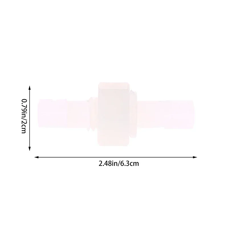 1 قطعة PP مزدوج الرأس النمل مزرعة توسيع موصل مع الجوز ل 10 مللي متر واجهة خارجية الاكريليك Anthills الاكريليك عش النمل