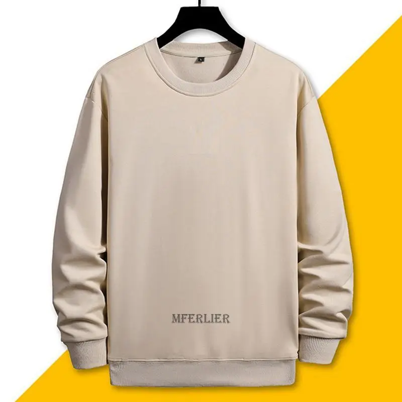 

autumn winter men sweatshirt plus size 10XL 8XL super big size oversize simple sports pullover sweatshirt underwear