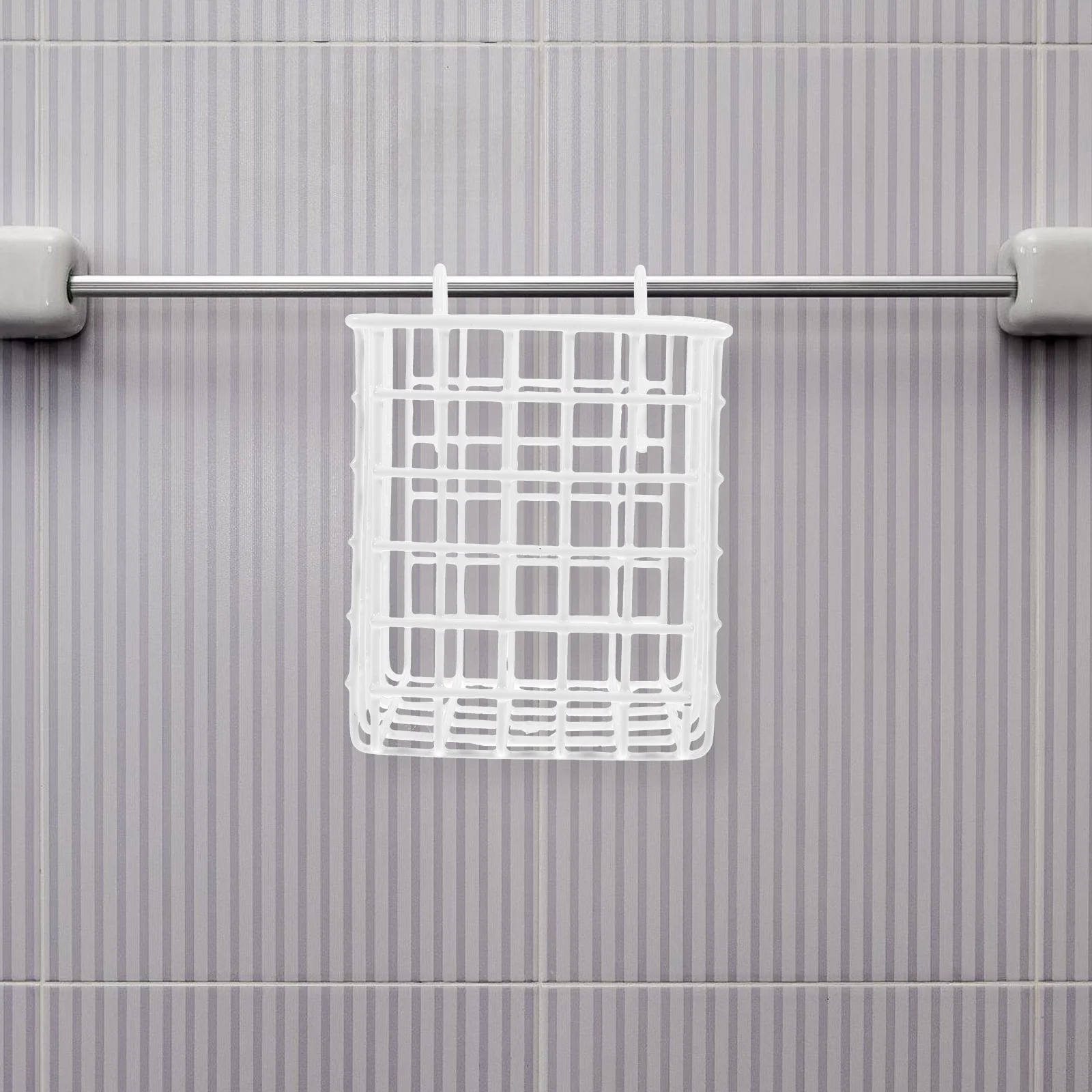 

Hanging Wire Iron Storage Rack For Kitchen Bathroom Over Door Organizer Cabinet Basket Under Sink Grid Basket