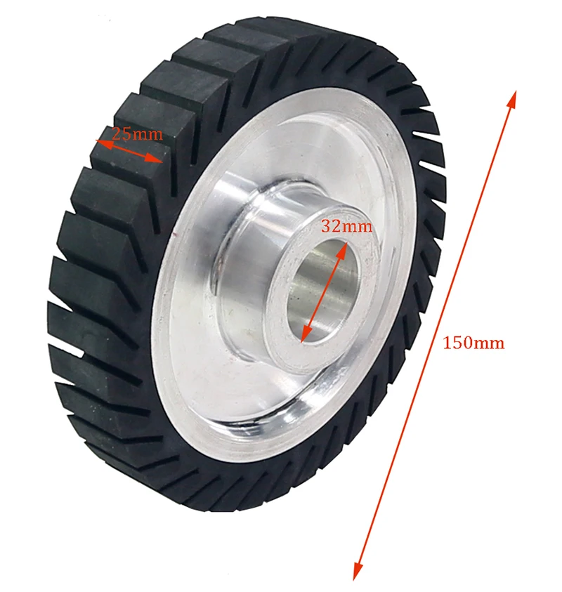 6 Zoll. / 150 mm Expander Gummirad Motor Tischschleifer Zubehör – Detail 5