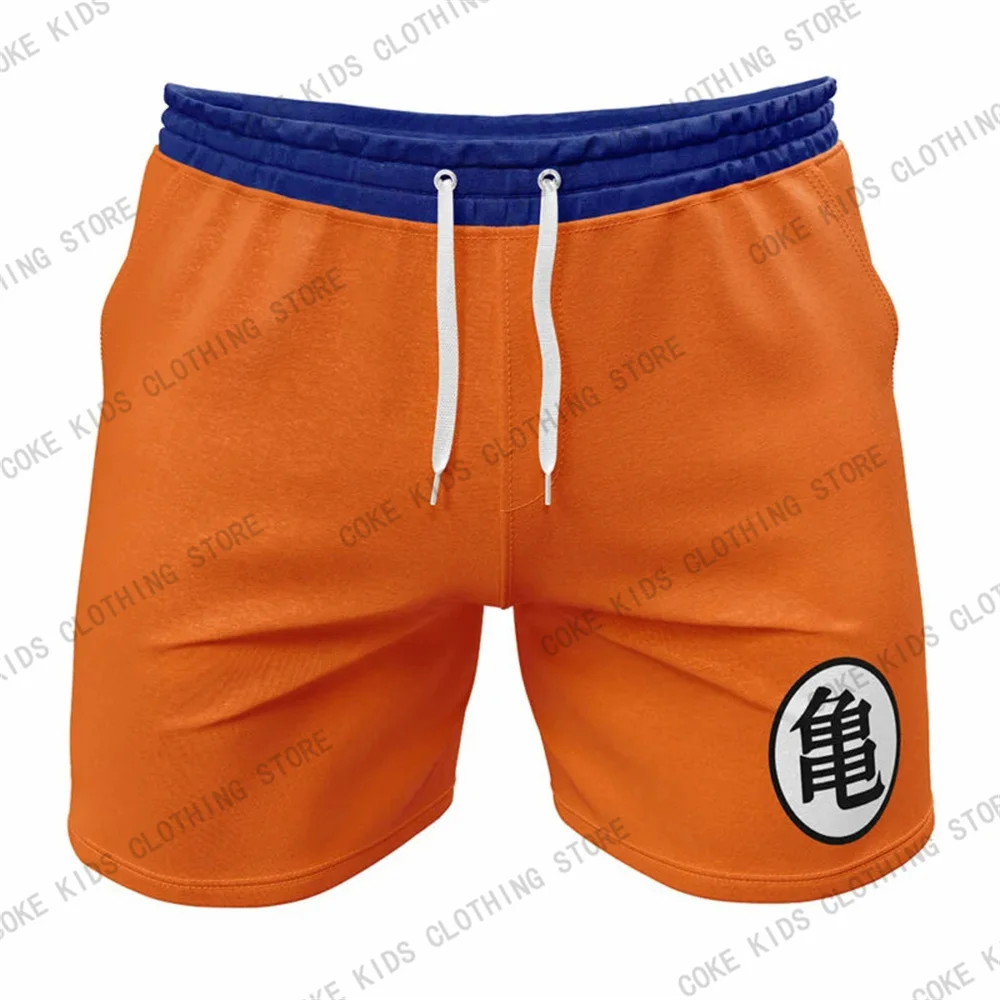 Summer Outdoor Sports Fitness Shorts For Kids Adults 2024 Newest Elastic Waist Shorts Quick-Drying 3d Anime Wukong Graphic Print