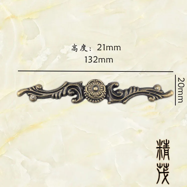 Liga Impresso Handle para Strip Drawer, Handle Acessórios