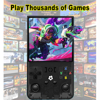 WDYQJE R36MAX Retro Handheld Game Console 4.0 Inch IPS Screen Portable Pocket Video Player Built-in 15000+ Games Gift for Kids