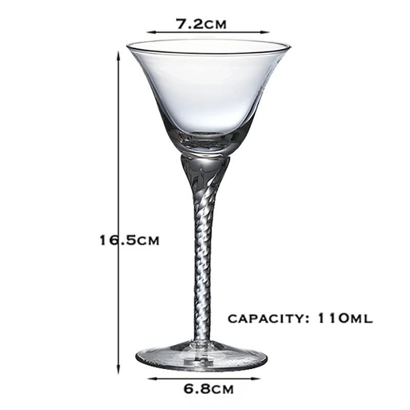 4PCS 110ml Cocktail Glasses Martini Glass Set Of 4