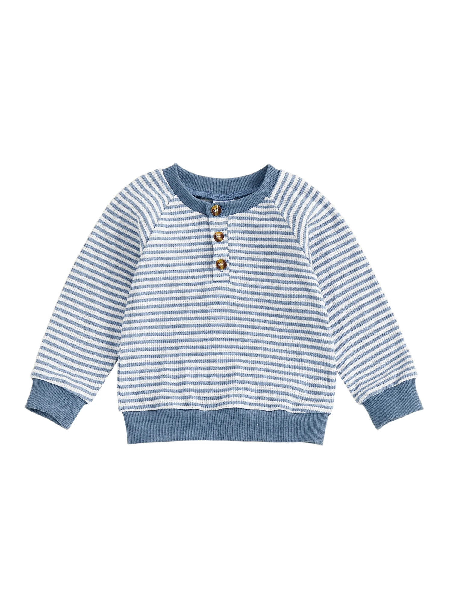 فستان شتوي رائع للفتيات الرضع أنيق بطبعة زهور وأكمام مكشكشة ورقبة دائرية وأزرار لأعلى معطف بلوفر #4