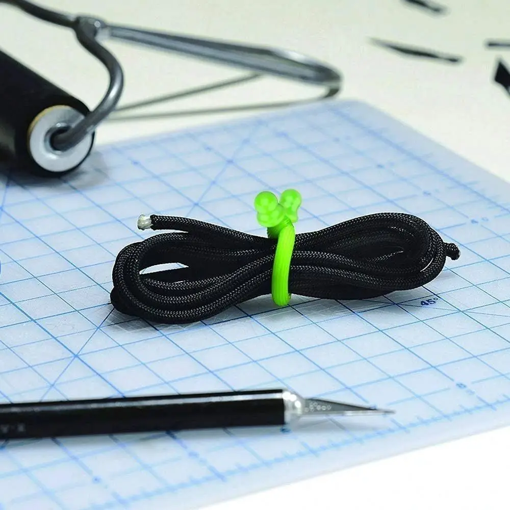 Accessories Straps Rubber Twist Ties Reusable 3 inch Silicone Ties Organizing Rubber Tie