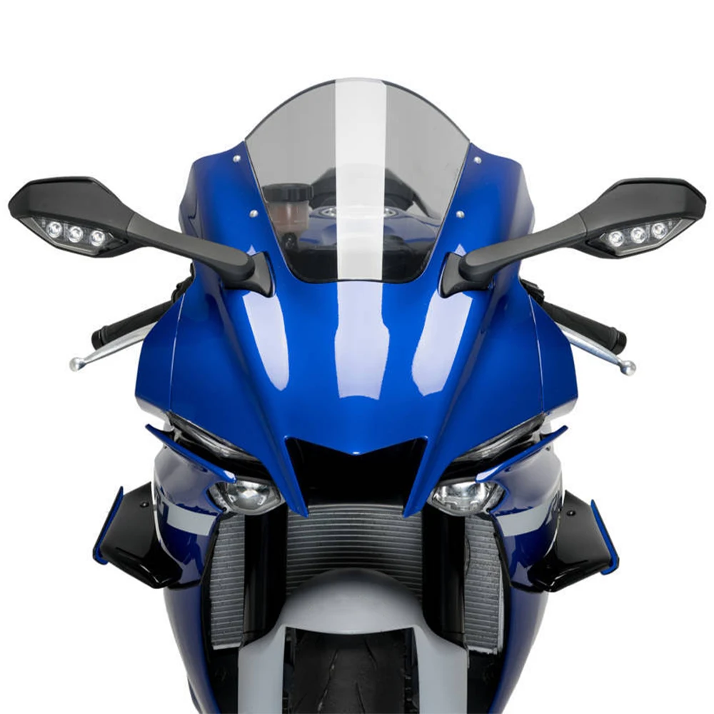 Motorrad zubehör r1m Winglets Seitenwand abdeckung Abtriebs spoiler verkleidung für yamaha yzf r1 2015-2019 2015 2019