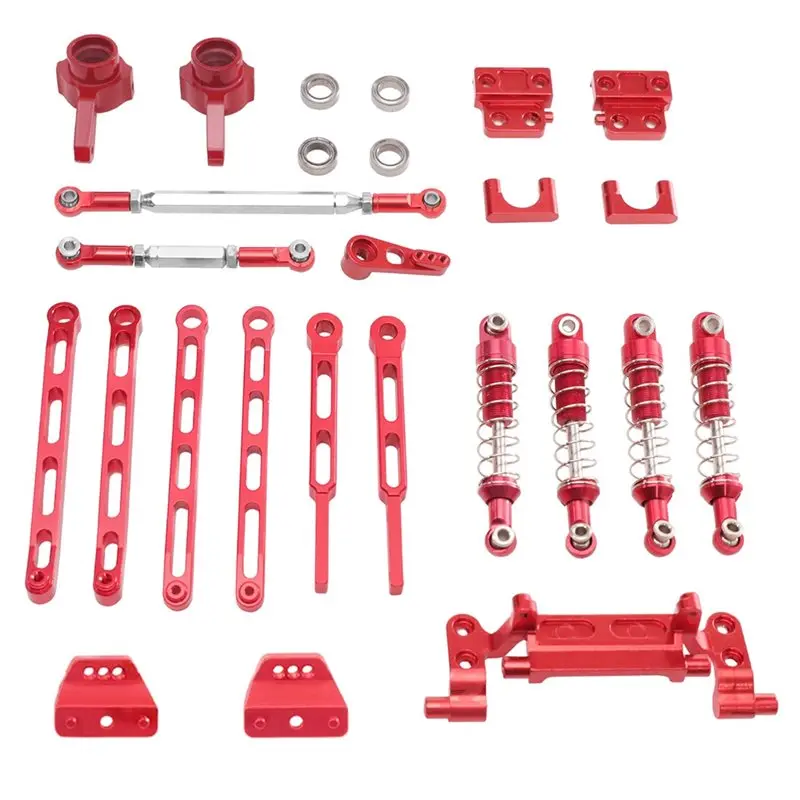 【NEW USER EXCLUSIVE】For 1/12 Scale MN82T LC79 MN82S Mn82pro MN82 RC Car Steering Pull Rod Shock Absorber Bridge Pull Rod Upgrade