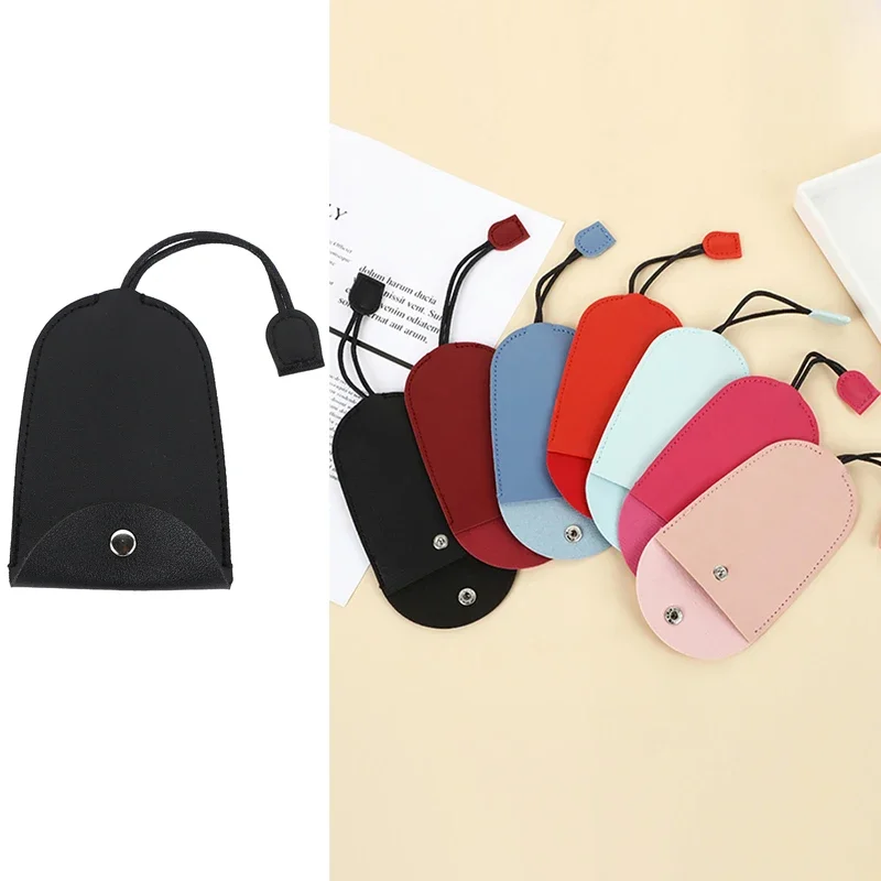 맞춤형 레터링 패션 정품 가죽 소형 여성용 열쇠 지갑 비즈니스 남성용 휴대용 가정용 열쇠 홀더 포켓 자동차 키 슬리브