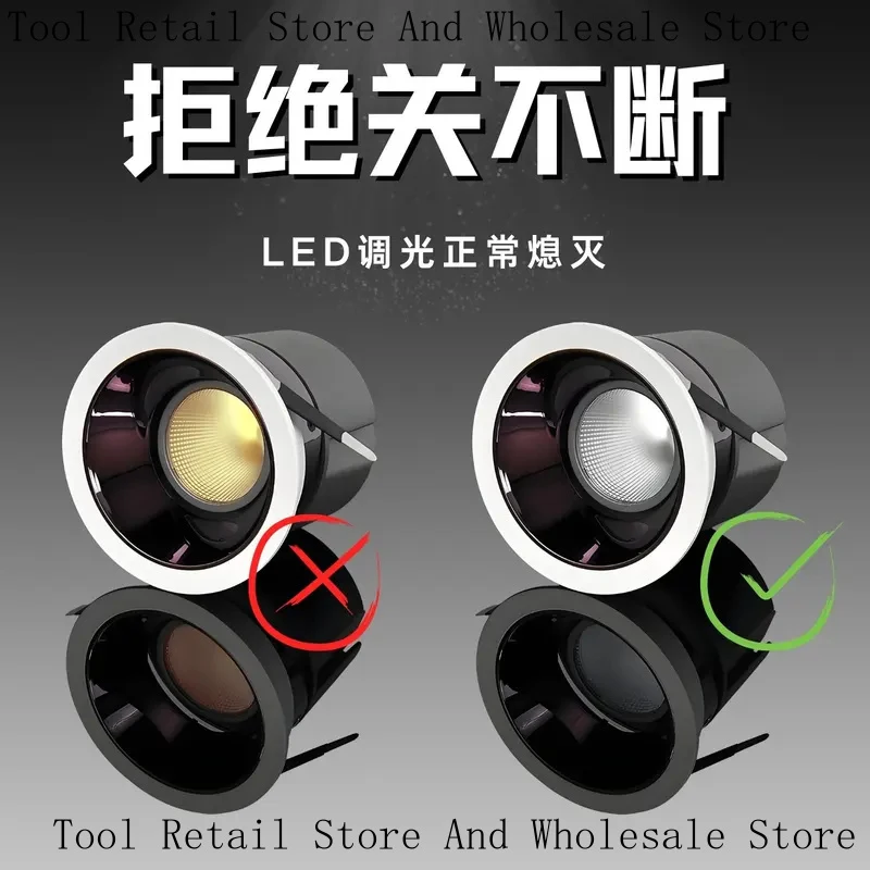 Thyristor-Controlled Load Compensator For Flicker-Free LED Strip Lighting Downlight Bulbs Eye-Protection With Power Compatibili