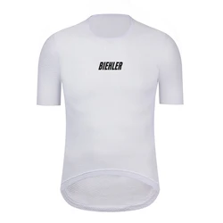 BIEHLER Men's Cycling Undershirt Cycling Bottoming Short Sleeve Keep Breathable Cycling Short Sleeve Clothing Jersey Cycling