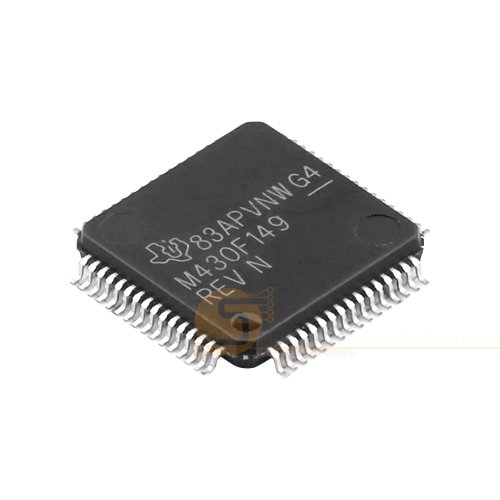 New 5-10pcs MSP430F149 LQFP-64 MCU 16-bit MSP430 MSP430 LQFP MSP430F149IPMR MSP430 RISC 60KB Flash 2.5V/3.3V 64-Pin LQFP