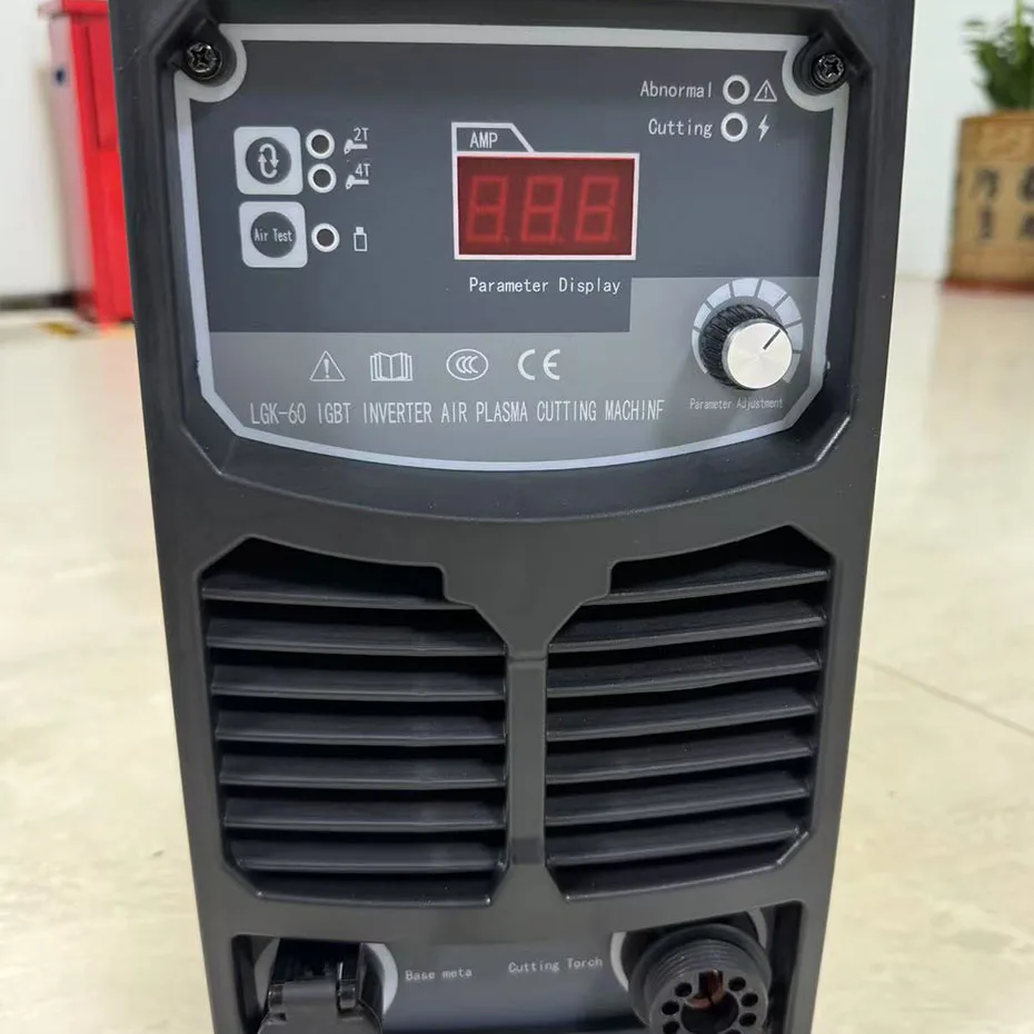 CUT-60AL (LF) سلسلة CUT-60B من الدرجة الصناعية 100% دورة عمل 220 فولت/380v60amp آلة قطع البلازما + شعلة LF 10 متر