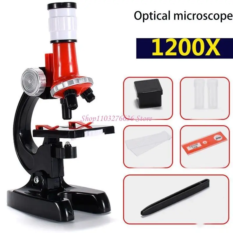 R6FD Premium Student Microscope Set Educational Toy für Kinderstudentin Jungen Mädchen – Detail 10
