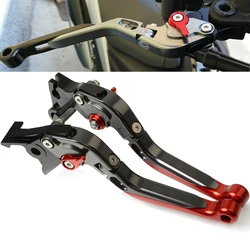 For SUZUKI GSXR 600 K4 K5 GSX-R 600 Motorcycle Brakes Handle CNC Adjustable Foldable brake clutch levers GSXR600 2004-2005