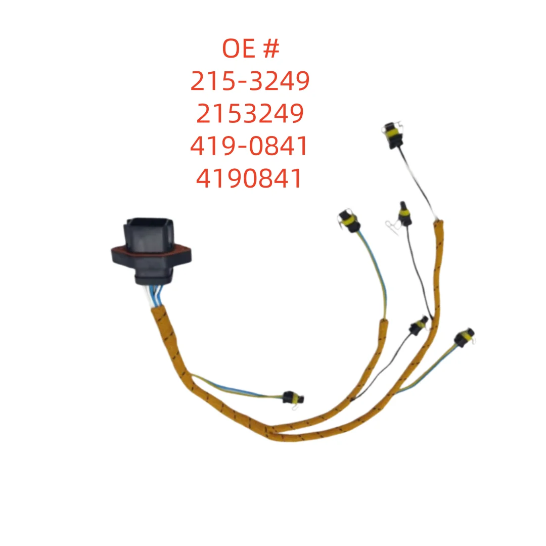 

high quality 215-3249 2153249 419-0841 4190841 Injector Wiring Harness For Caterpillar