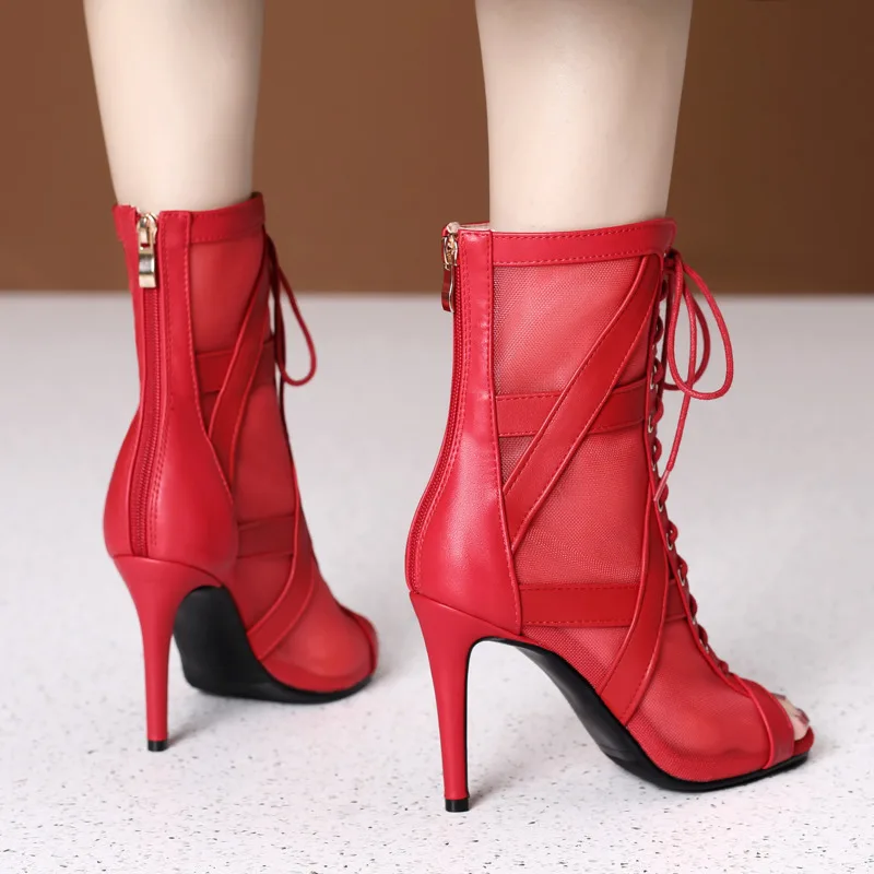 

Jazz Elegant New Prom 2021 Sexy Stilettos High High-heeled Women Dance Heels Shoes 2020 Latin for Women's Boots