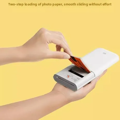 Mijia Pocket Photo ZINK Sticker Paper 50 Sheets Ink‑Free Printing Self‑adhesive Photo Paper for Mijia Pocket Photo Printer & 1S