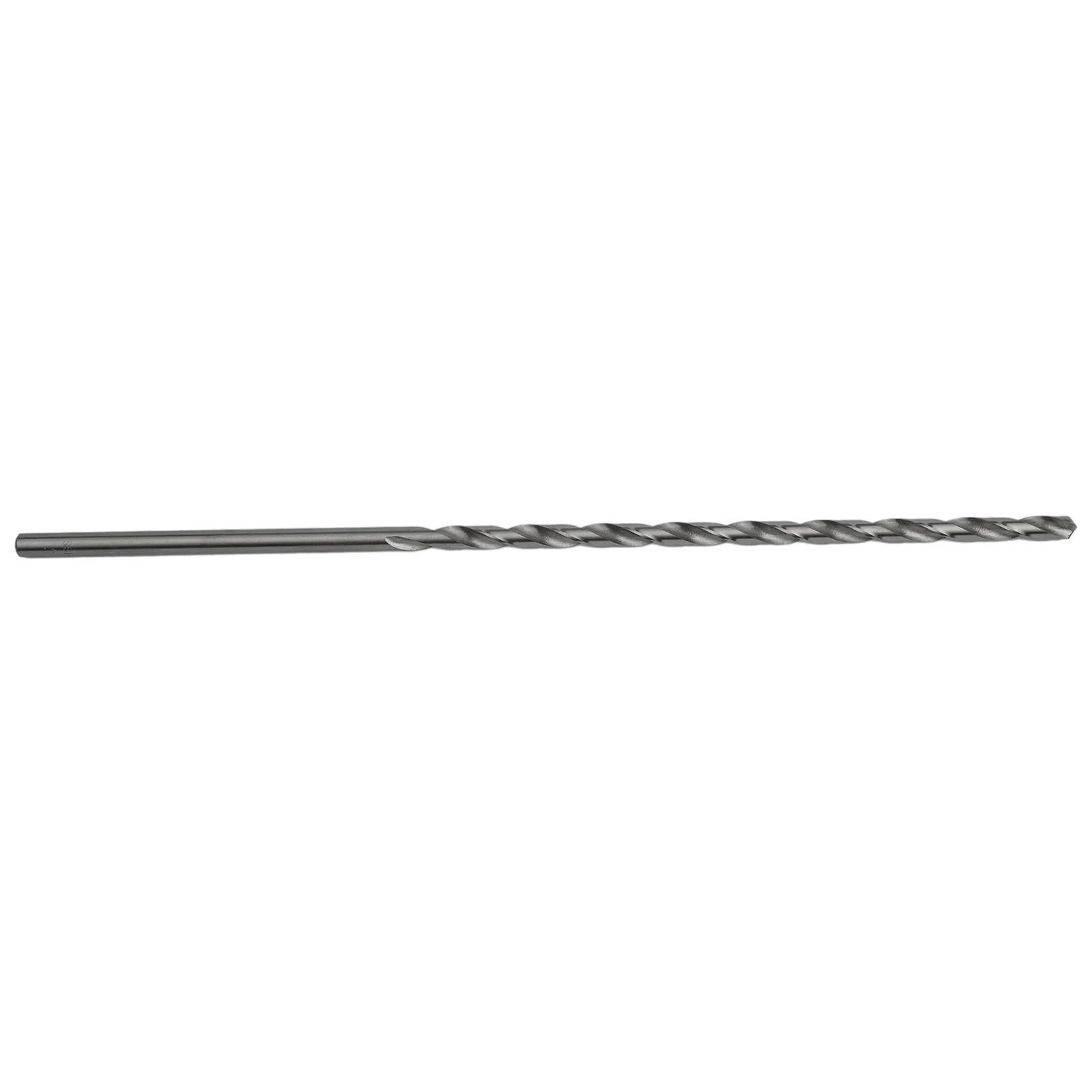 300mm Extra Long HSS Auger Drill Bit 7-16mm, Dual Flute Twist, Round Shank, for Metal Plastic Wood, Deep Hole Drilling Tool