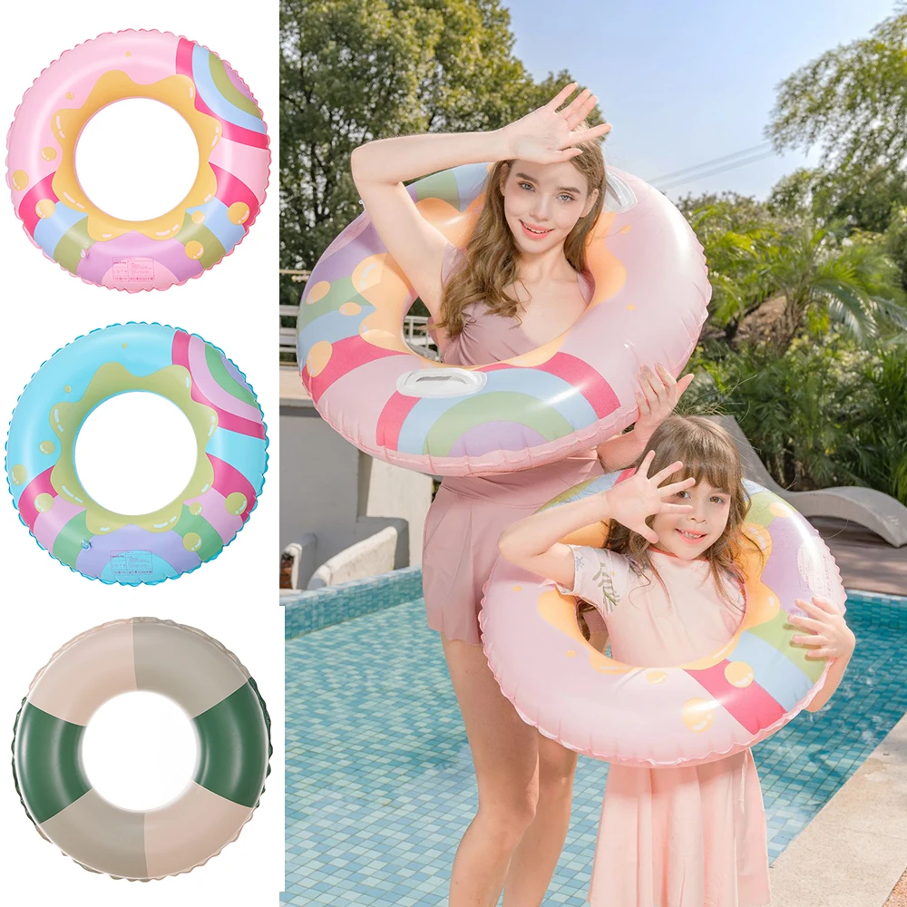 

ROOXIN Adult Child Swimming Ring Tube Water Play Equipment Baby Swim Tube For Adult Kid Swim Circle Swim Float Inflatable Toy