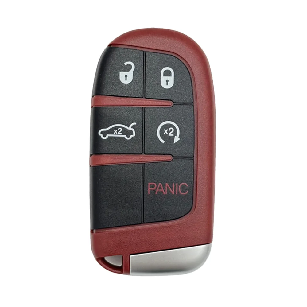 Clé de voiture de remplacement M3N40821302 ID46 PCF7945/53A 433MHz 2/3/4/5BTN pour Jeep Grand Cherokee Dodge Chrysler RAM SRT Hellcat