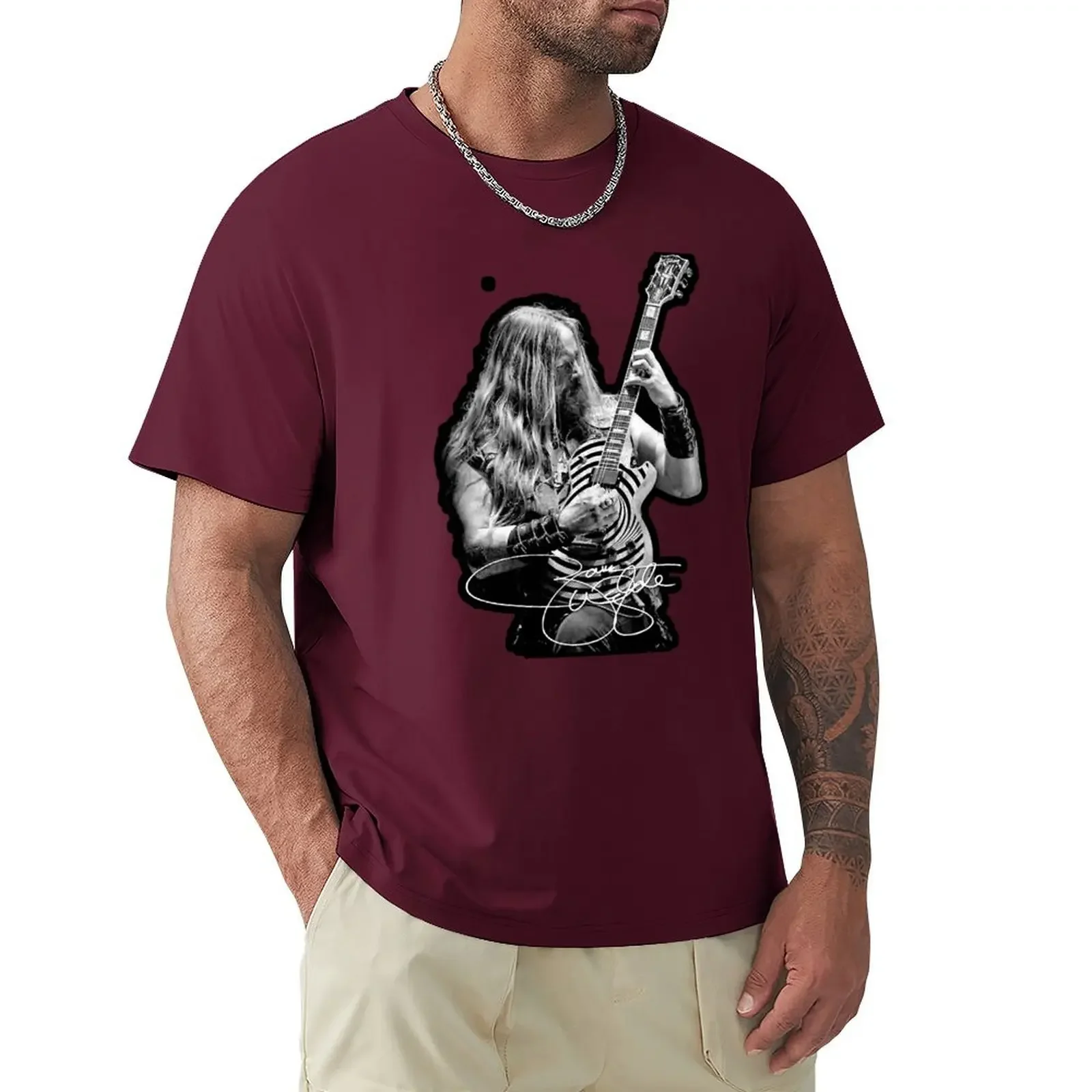 heavyweight Informal New Arrival funny anime 07 Zakk Wylde American guitarist, singer and songwrite cute tops blacks funny men