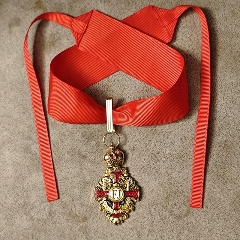 Austro-Hungarian Empire Officer Commander Grade Franz Joseph Medal Collectible Replicas