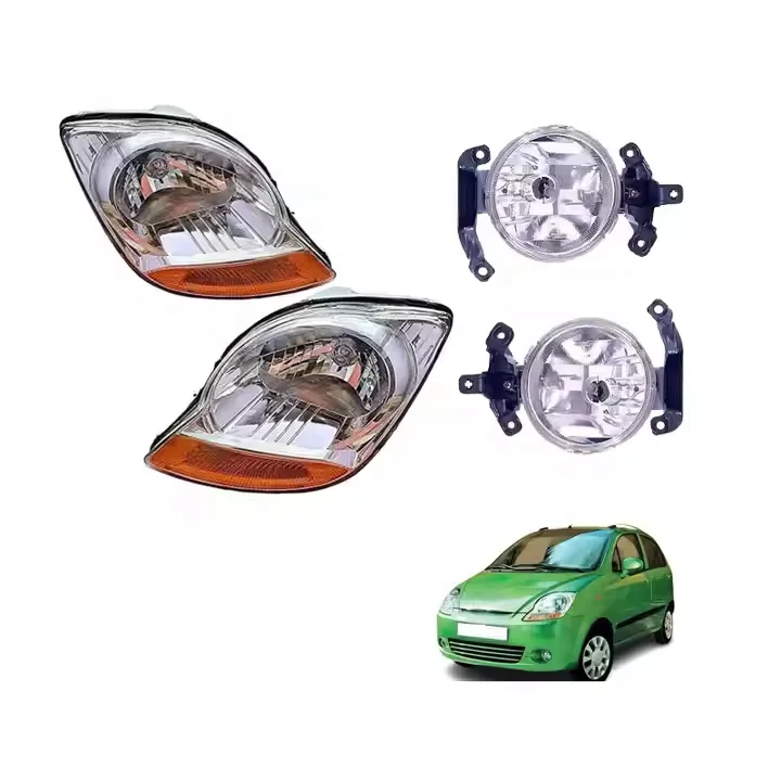 Hellper High Quality OE AARRT008 Auto Parts Front Halogen Left Right Headlight Headlamp for Chevrolet Spark 2007-2016 2008 - Image 2