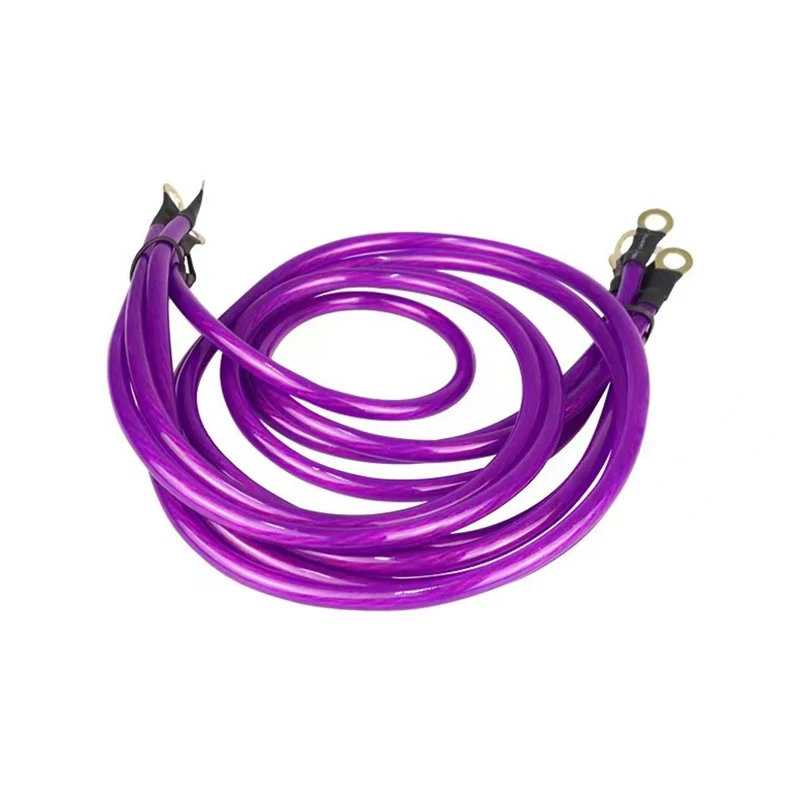 Grounding Wire Kit for HKS Universal 5 Point Car Earth Ground Cables High Performance Improve Power JDM Racing Blue Purple Red