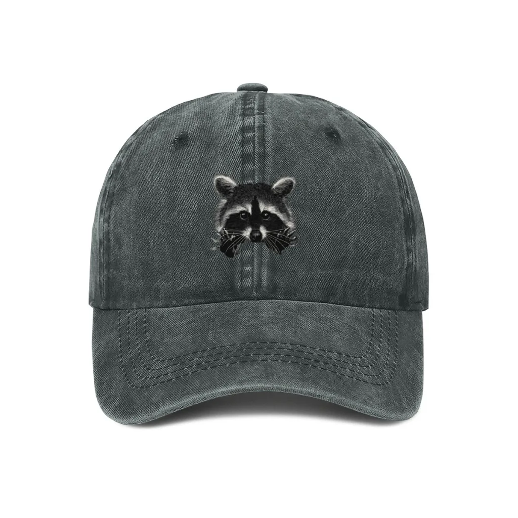 Racoon Fashion Baseball Cap Outdoor Caps Sunscreen Hat Letter Man Women Hip Hop Tide Snapback Hats Adjustable Cowboy