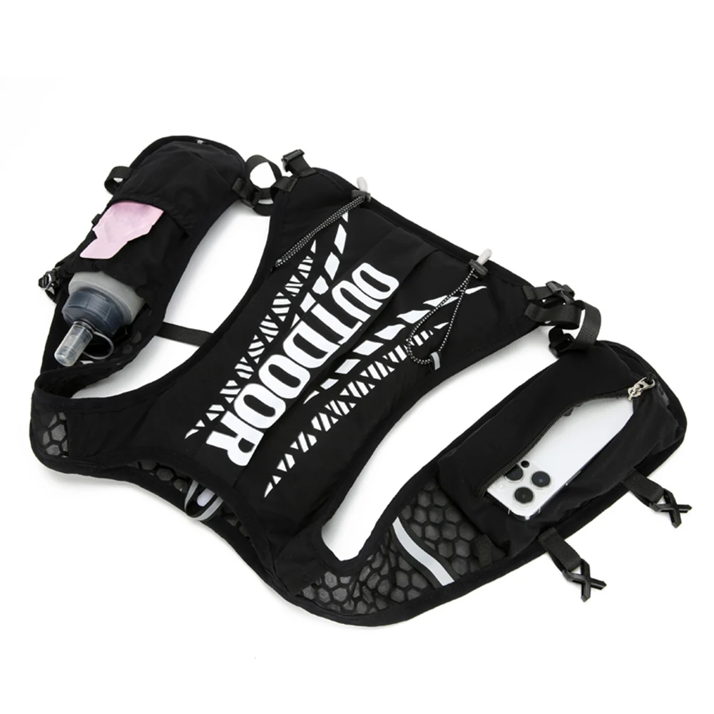 Colete de hidratação leve para mochila de corrida de 5L, adequado para caminhadas em maratona de bicicleta, ultraleve e portátil 5L
