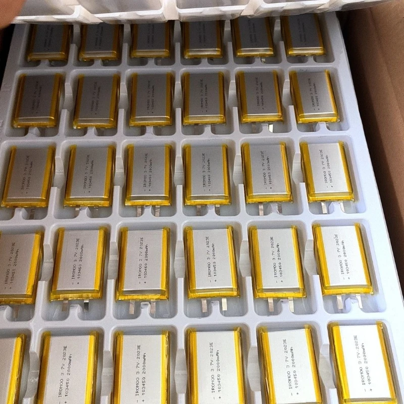 103450 2000mAh Polymer Lithium Battery Medical Toys Lighting Fixtures, Intelligent Digital Products  3.7V Lithium Battery Pack