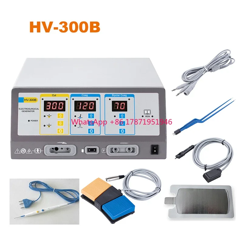 High Frequency Electrocautery Diathermy Machine Surgical Generator Device Urology Gynecology