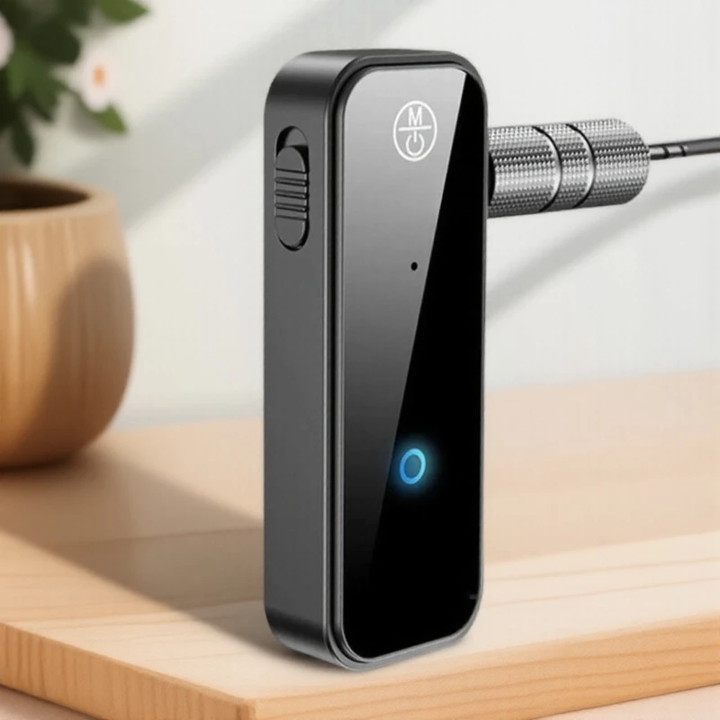 

Wireless Bluetooth 5 0 Audio Adapter 3 5mm AUX Stereo Receiver Transmitter for Car Home Speaker TV
