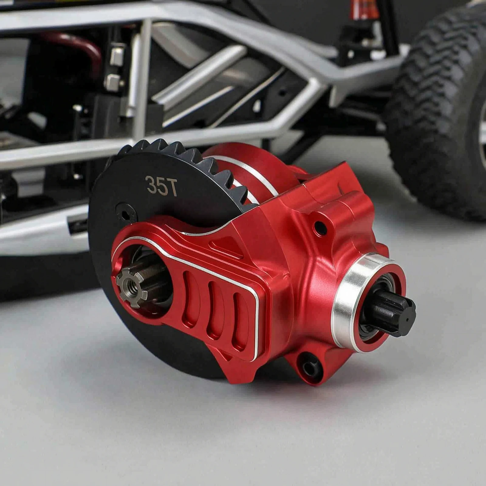 Differential with Pinion Gear Upgrade Differential Assembly Drivetrain Gear Precision-Machined Hardened for Hobbyists