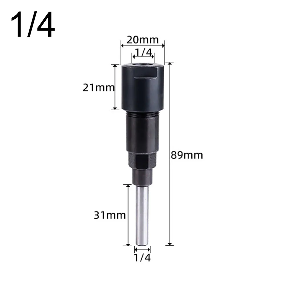 

1 Pc Router Bit Extension Rod Collet Engraving Machine Extension Milling Cutter Router Bit Extension Rod Workshop Power Tools