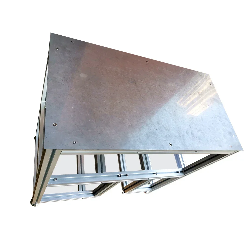 Aluminum profile shelf frame 4040 extrusion aluminum profile for working metal tool cabinet