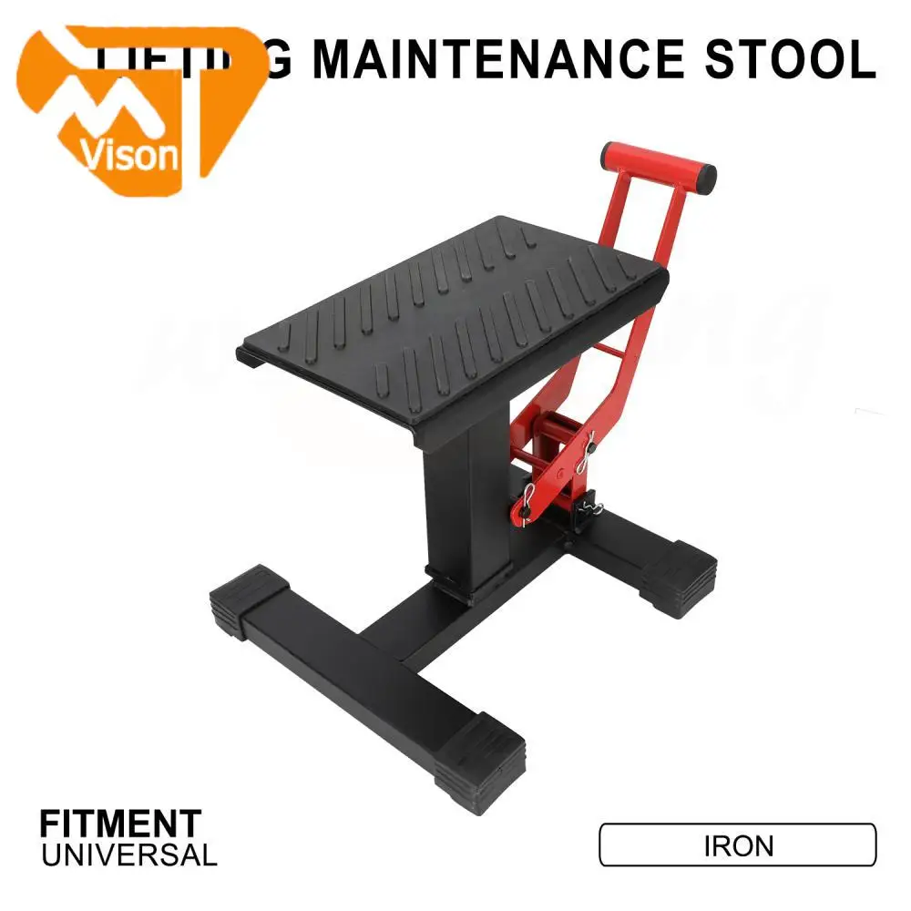 

Universal Motorcycle Repair Bench Stool Maintenance Starting Parking Rack Easy to Use for KTM YAMAHA KAWASAKI Honda Dirt Bike